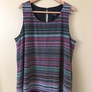Lane Bryant Multi Color Tank Top, Sz 22/24 (V-14)